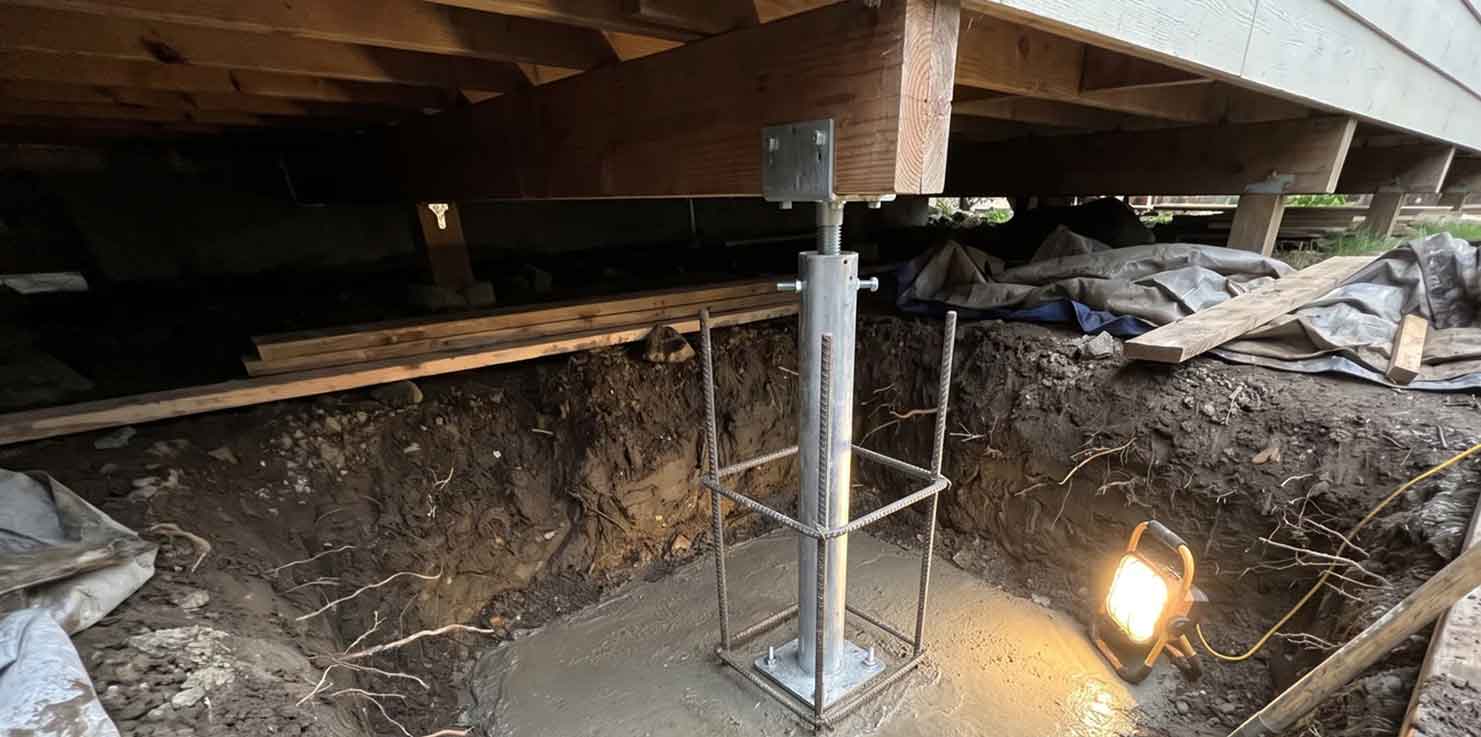 Raised Foundation repairs